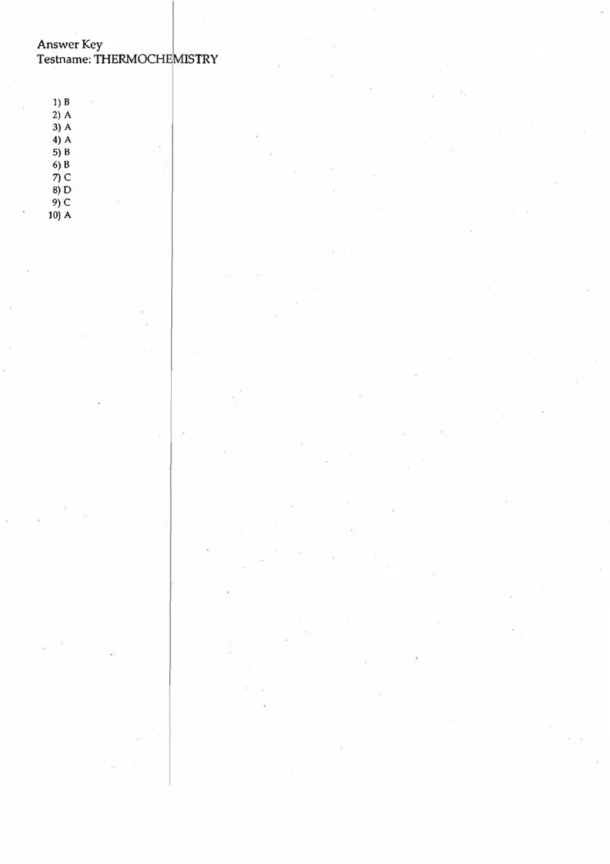Thermochemistry Review - Page 3