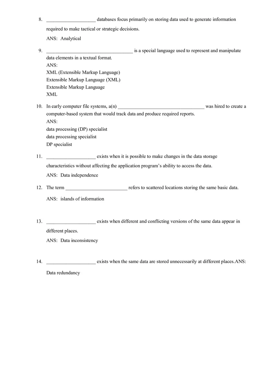 Data Base Mana Test Bank - Page 7