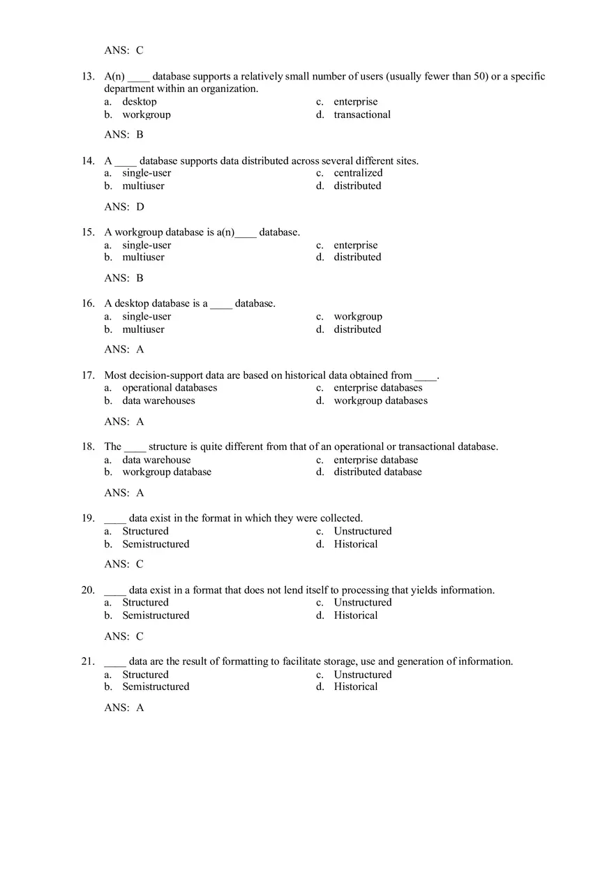 Data Base Mana Test Bank - Page 4