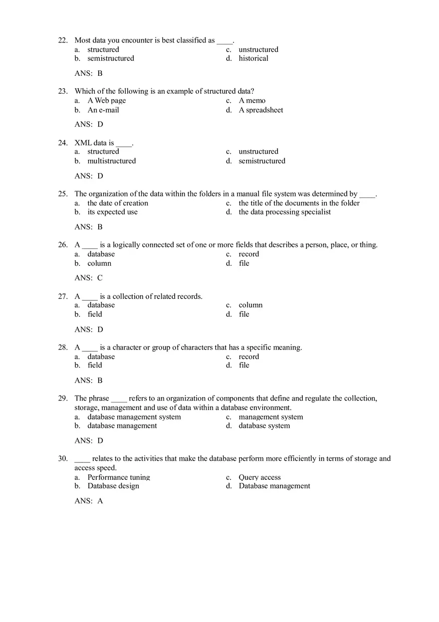 Data Base Mana Test Bank - Page 5