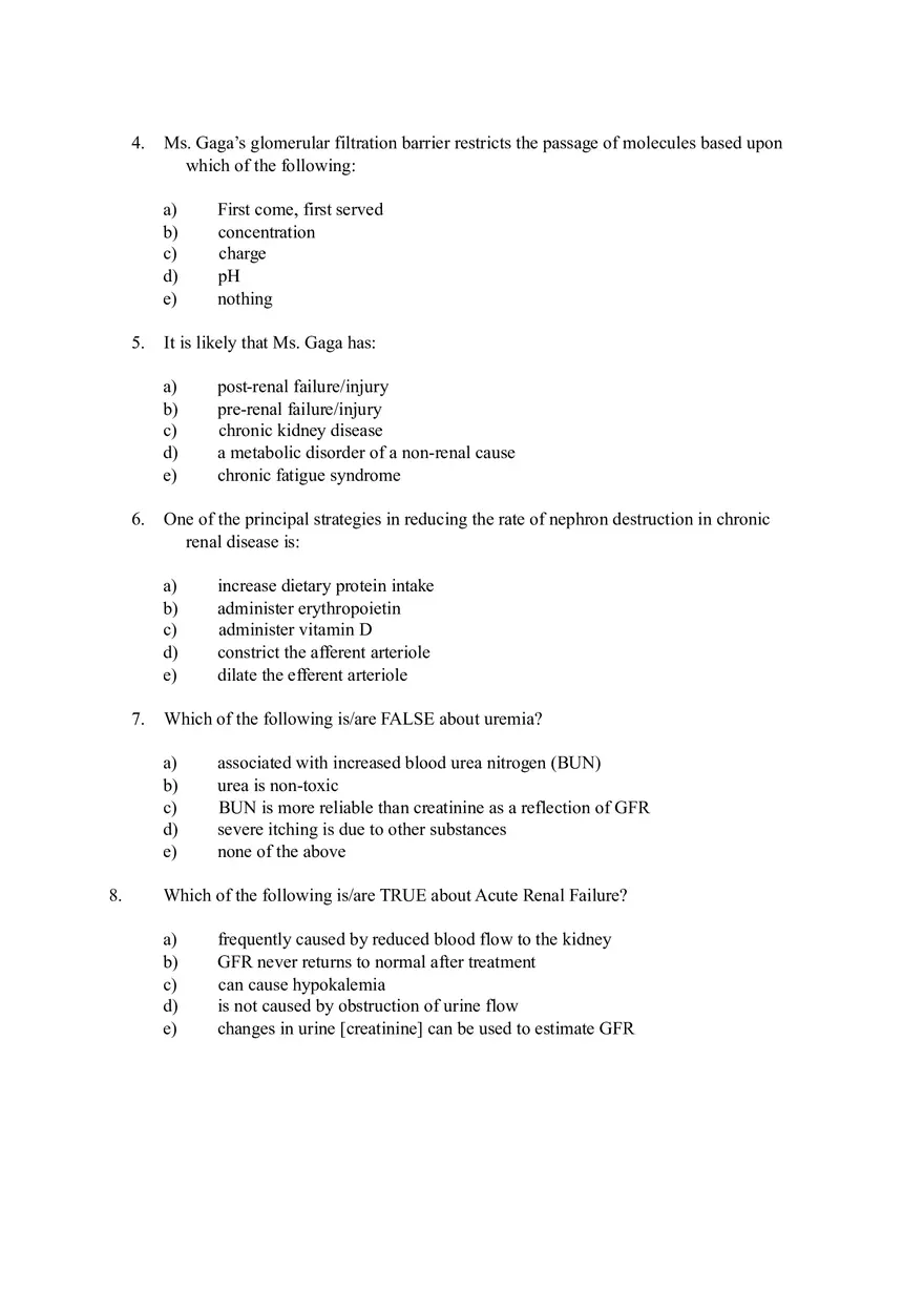 Renal Pathophysiology - Page 2