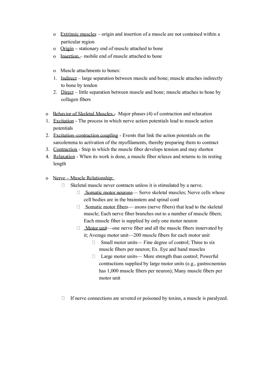 Muscular System and Muscular Tissue Review - Page 6