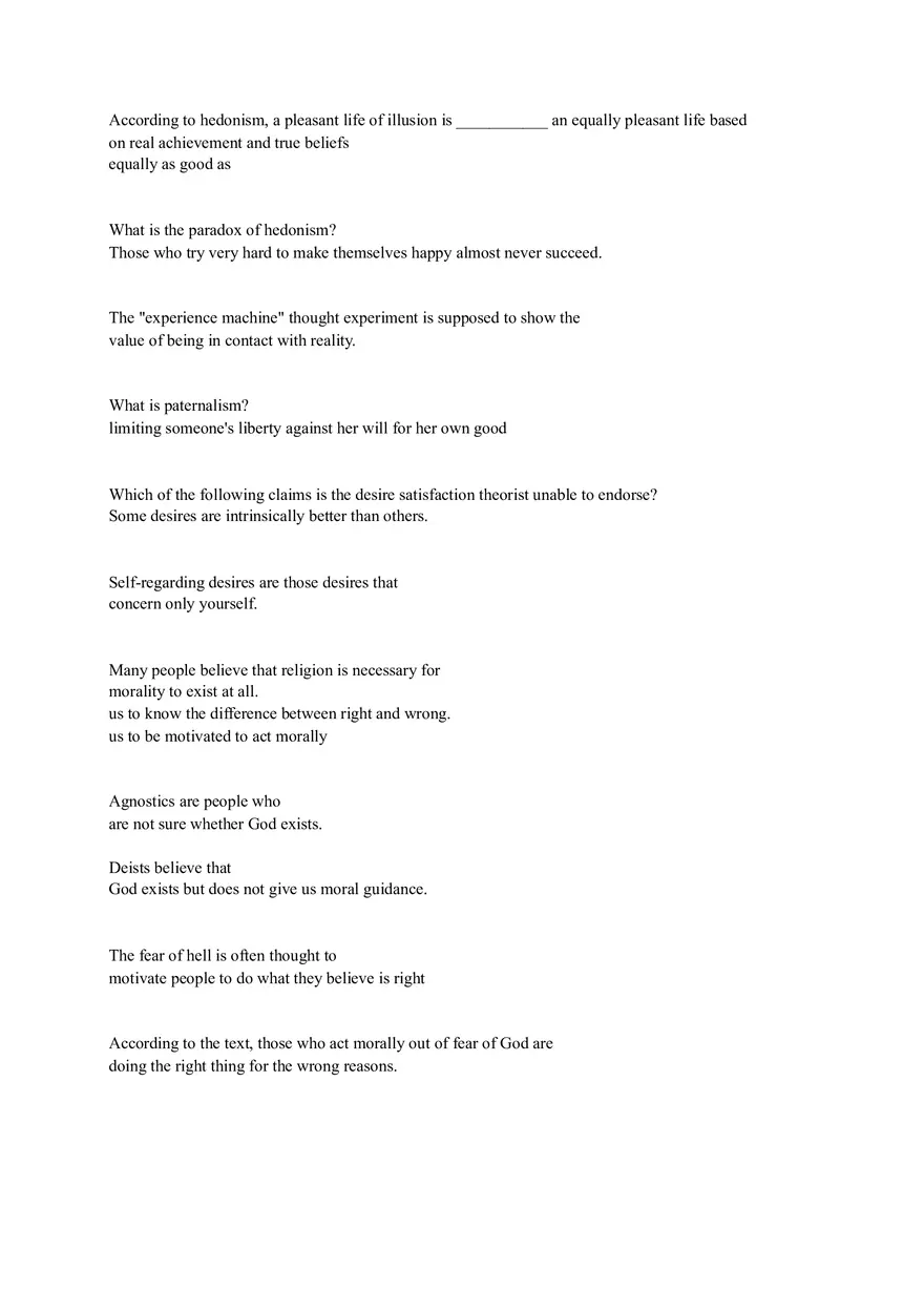 Intro to Etchics Quiz - Page 5