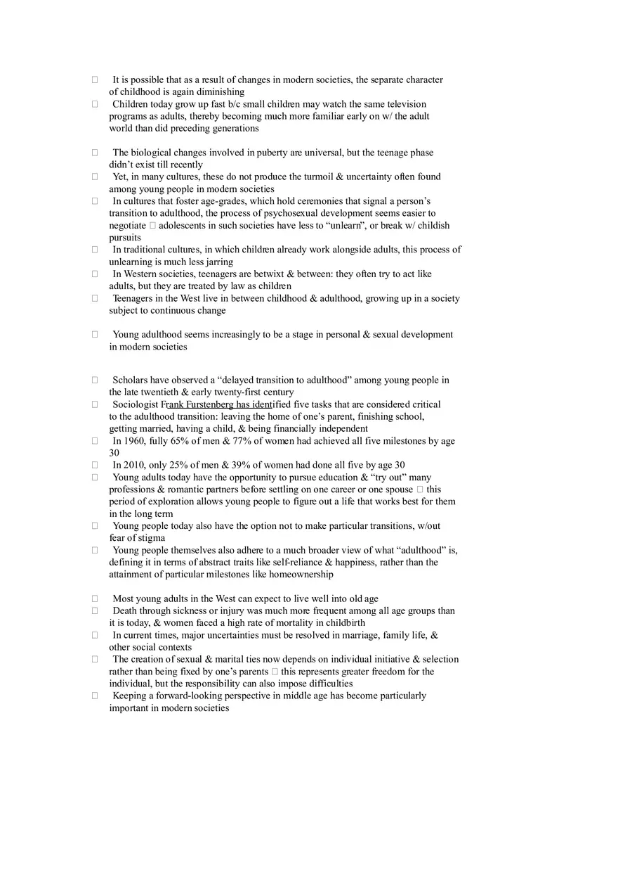 Socialization Study Guide - Page 7