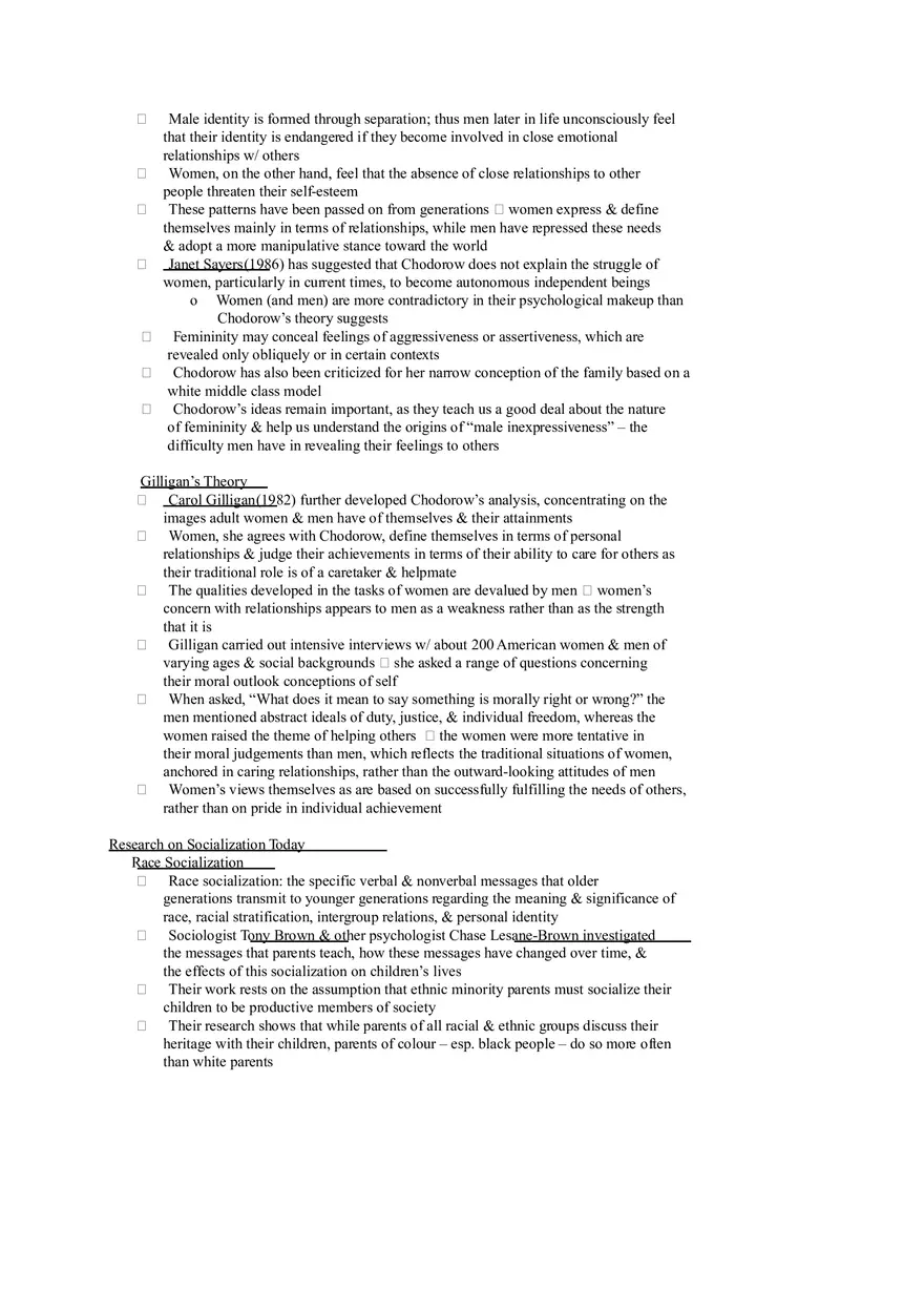 Socialization Study Guide - Page 11