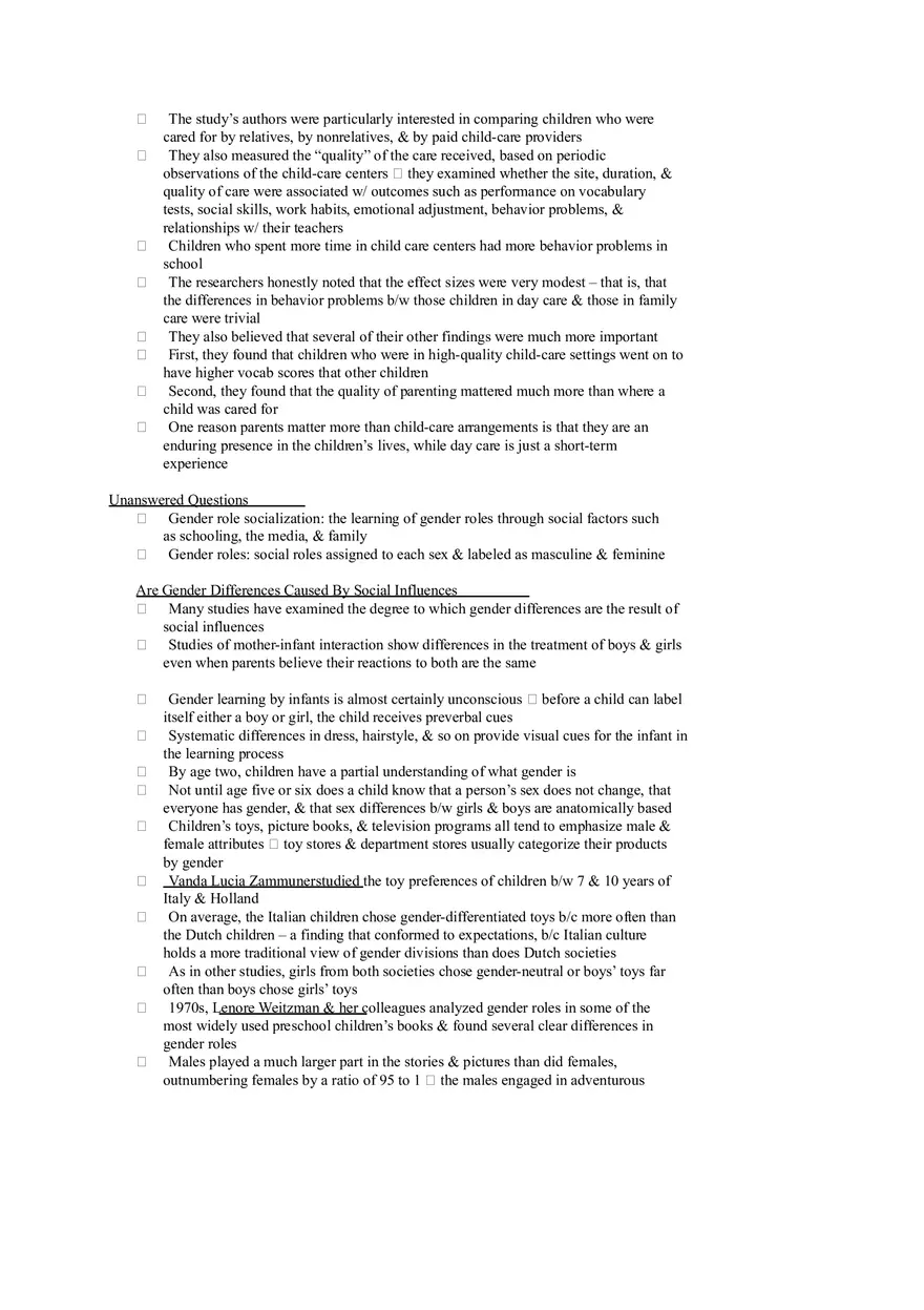 Socialization Study Guide - Page 3