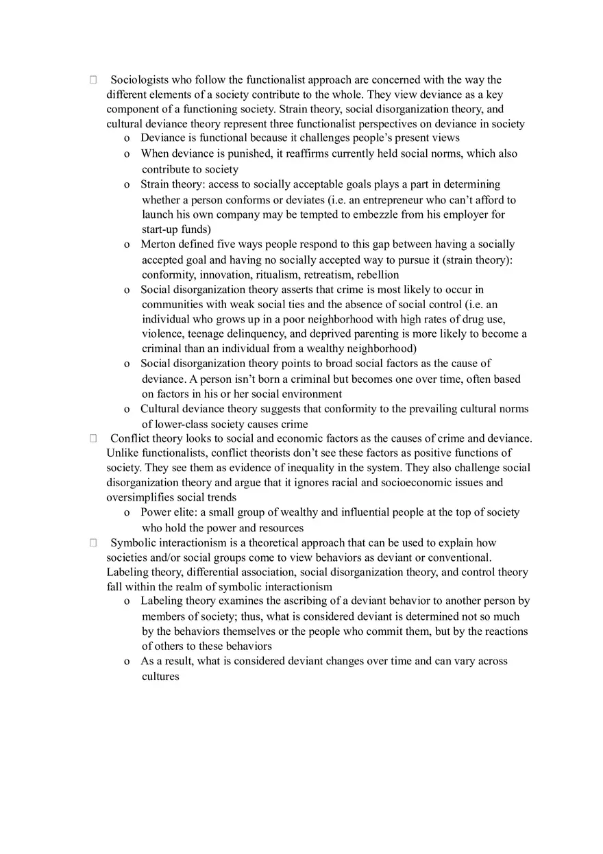 Deviance, Crime, Social Control - Page 2