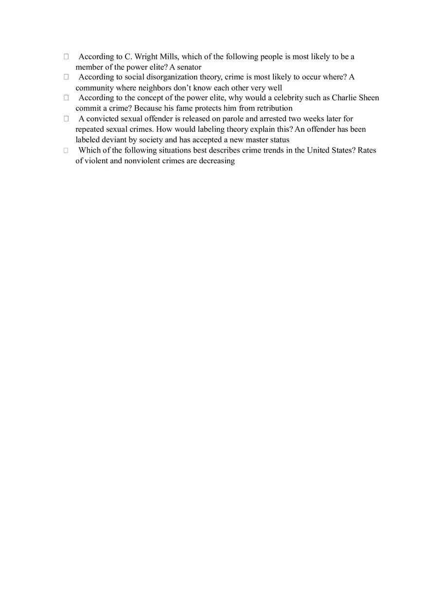 Deviance, Crime, Social Control - Page 5