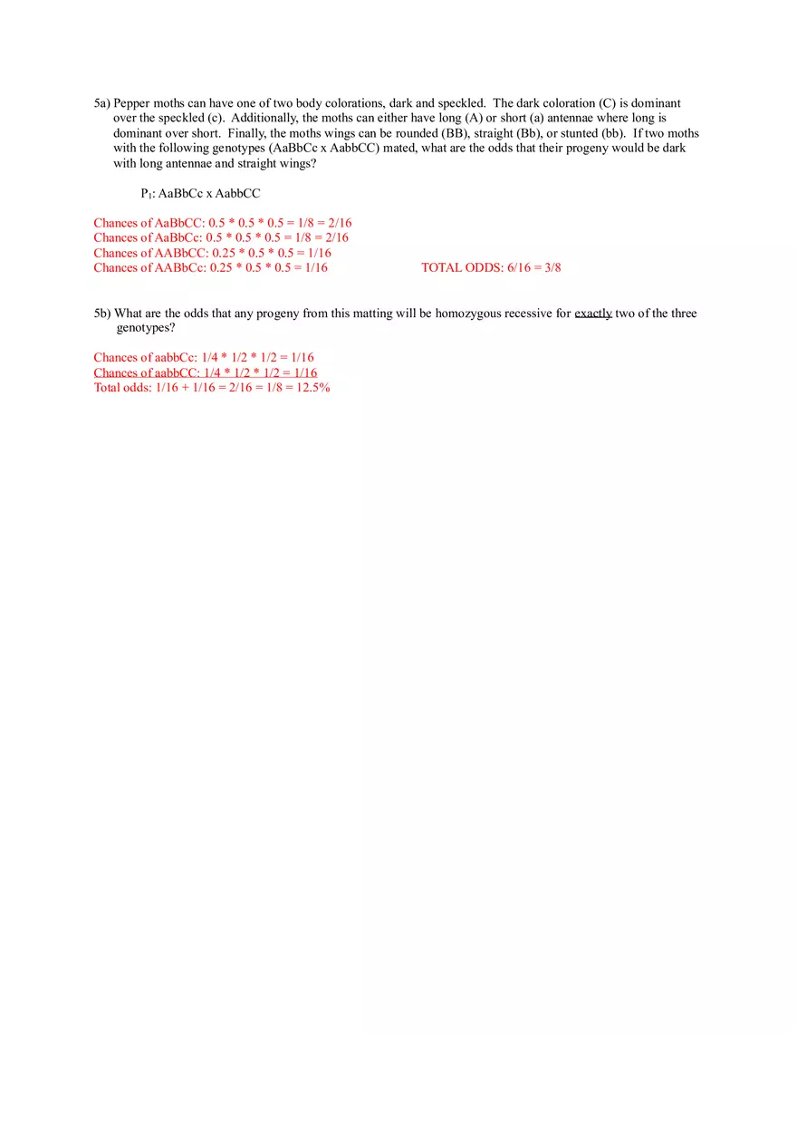 Mendelian Genetics - Page 3