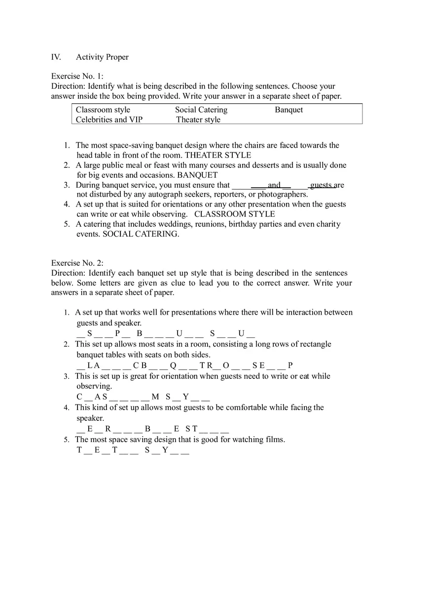 Food and Beverage Services - Page 6