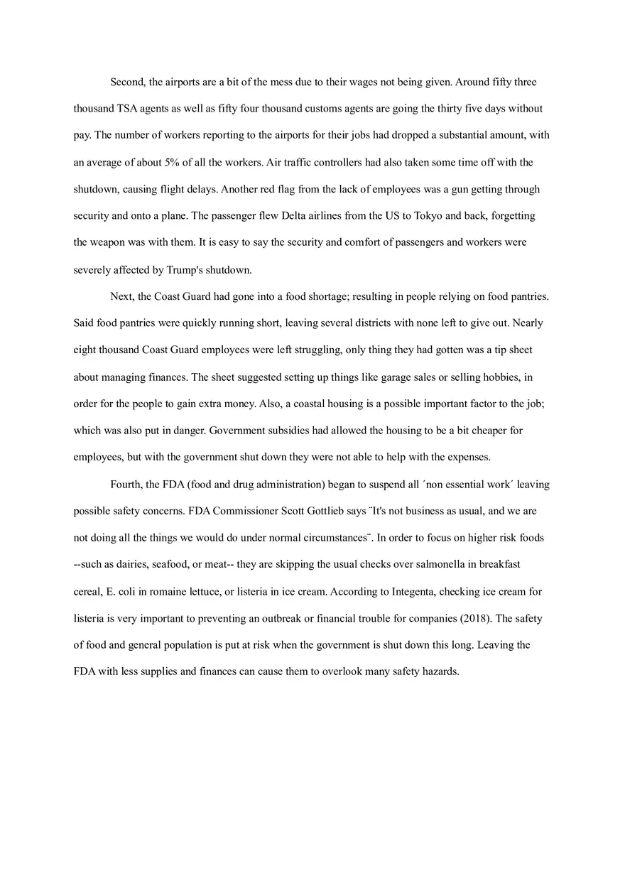 Cause and Effect Essay - Page 2