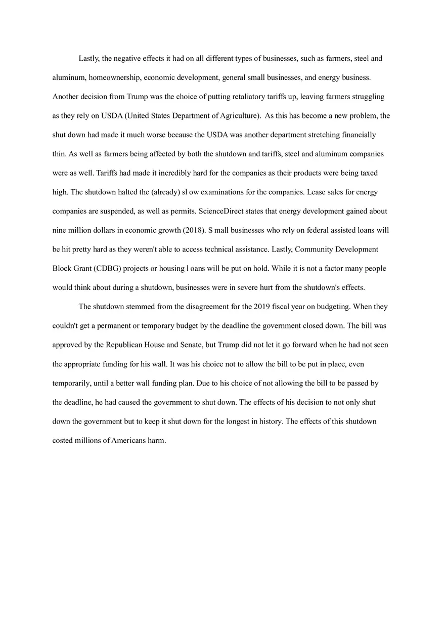 Cause and Effect Essay - Page 3