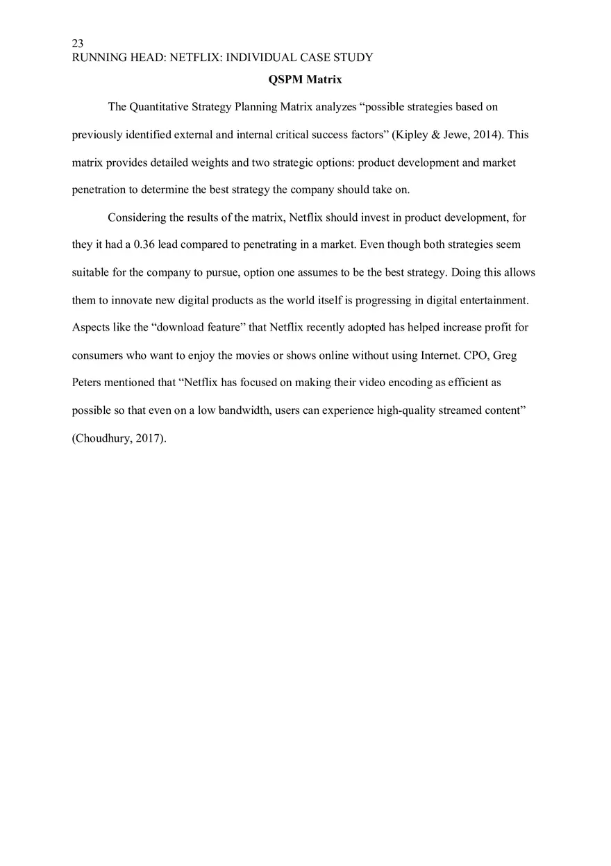 Netflix Individual Case Study - Page 15