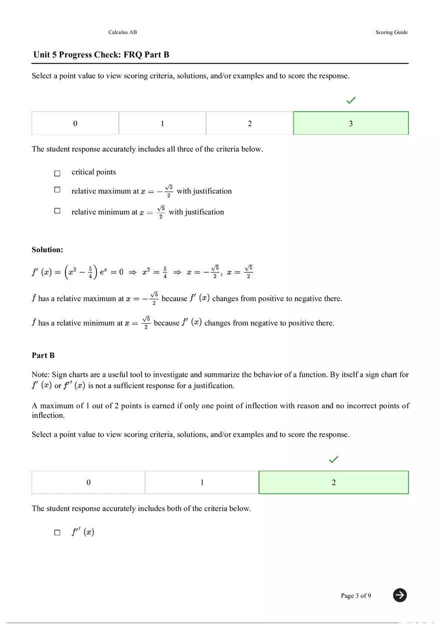 Unit 5 Progress Check FRQ Part B - Page 3