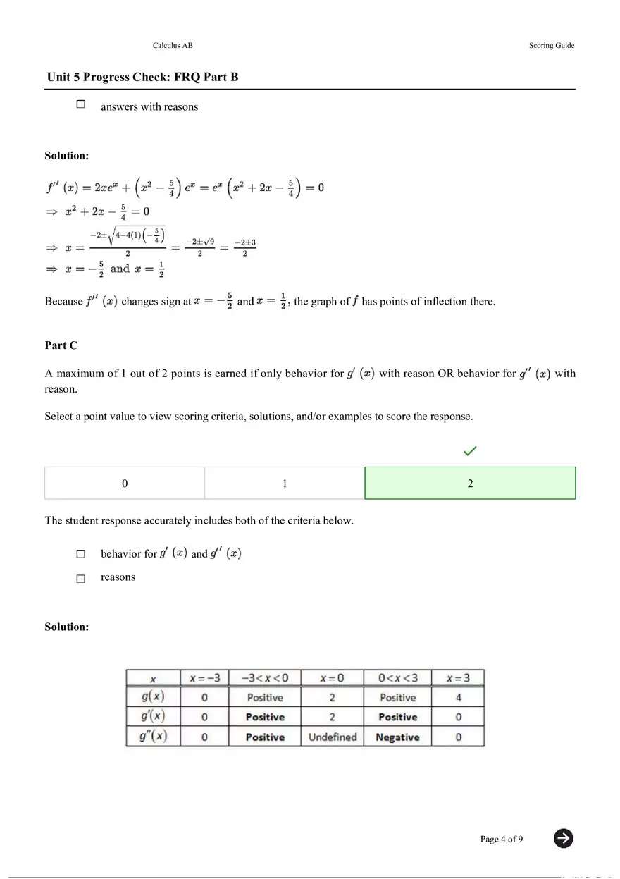 Unit 5 Progress Check FRQ Part B - Page 4