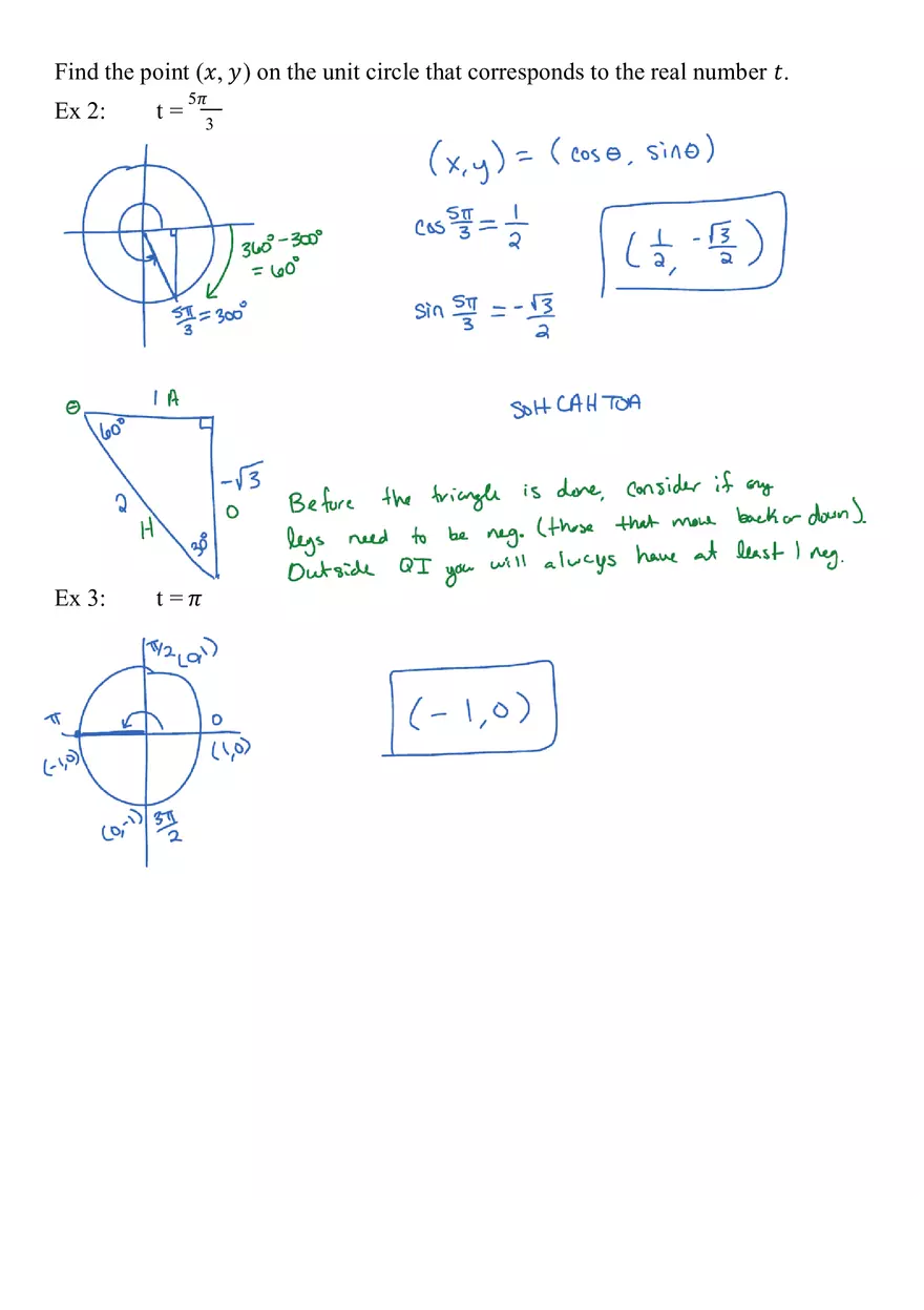 Precalculus Trigonometric Functions Answers - Page 8