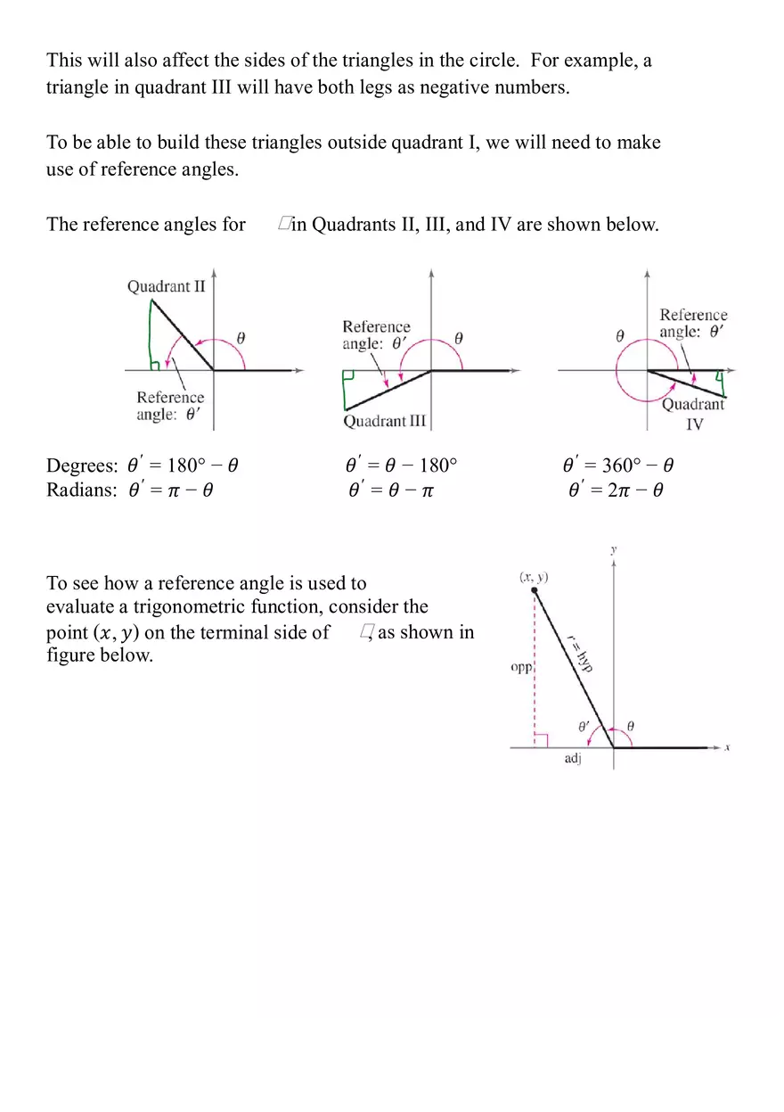 Precalculus Trigonometric Functions Answers - Page 6
