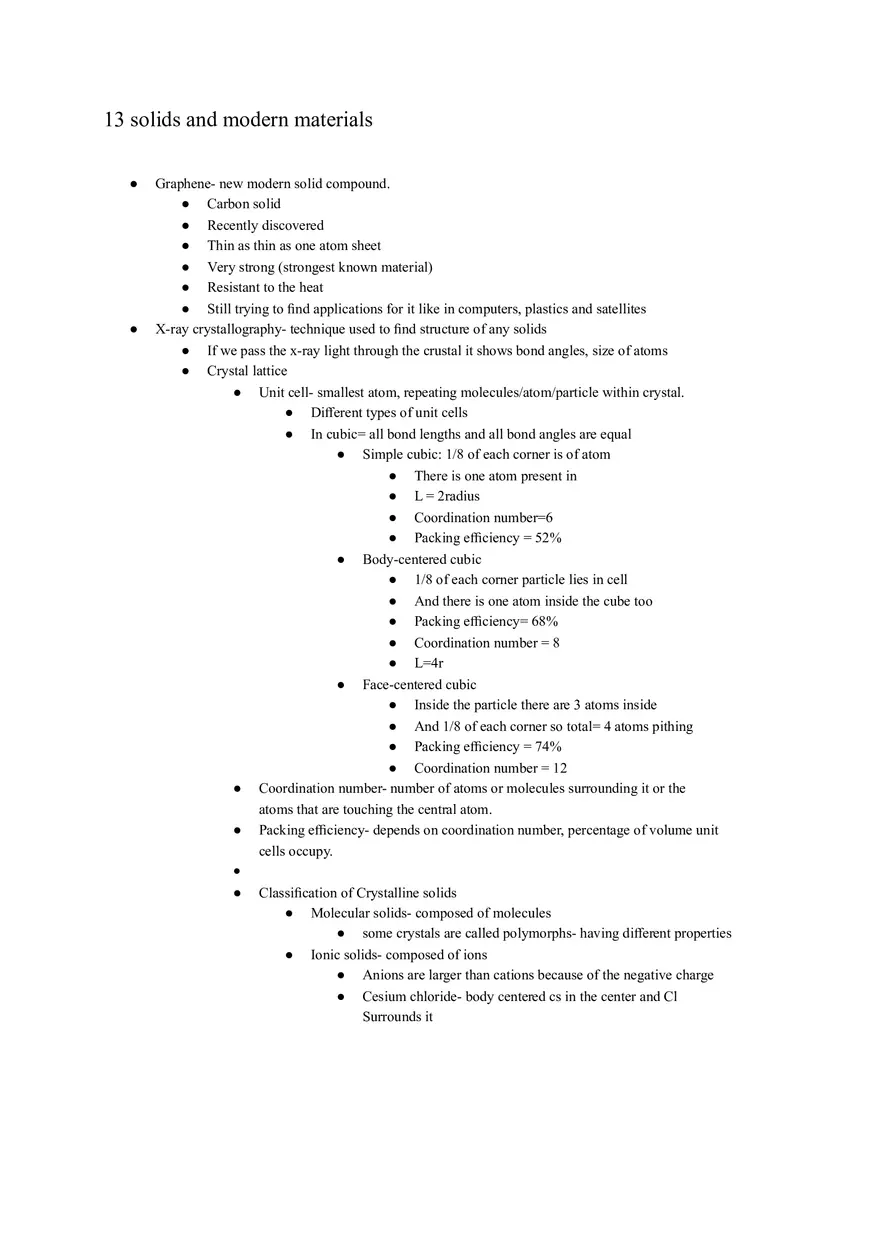 Solids and Modern Materials - Page 1