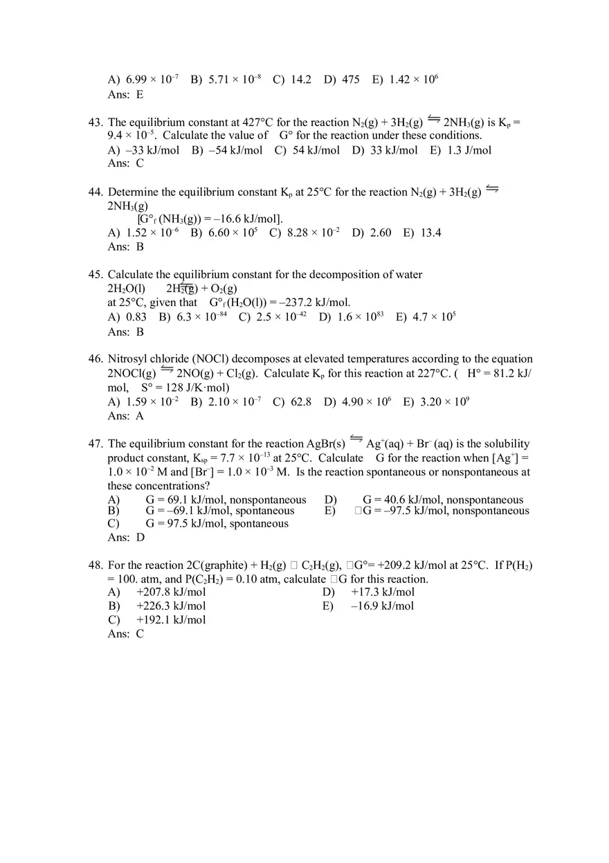 Entropy Free Energy and Equilibrium Part 1 - Page 10