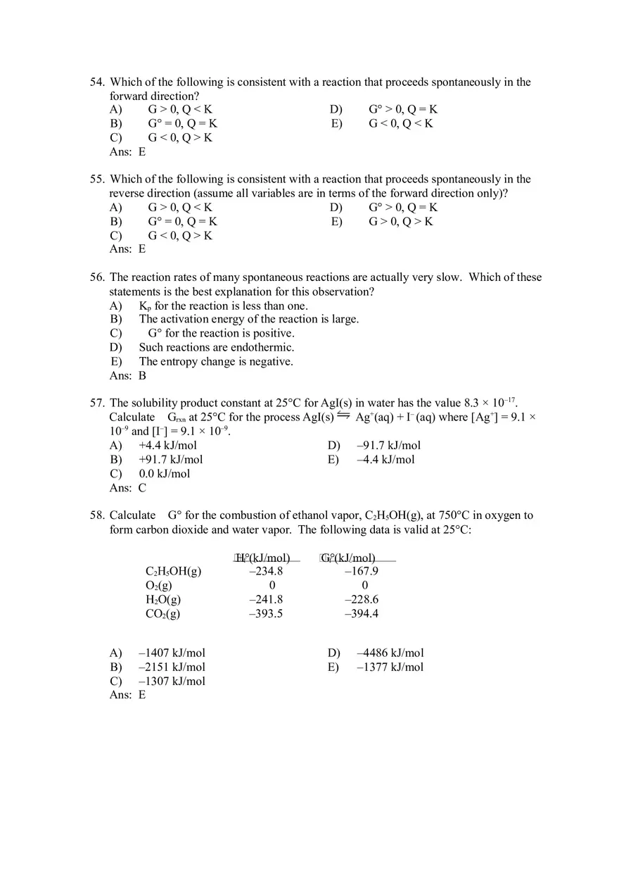 Entropy Free Energy and Equilibrium Part 1 - Page 3