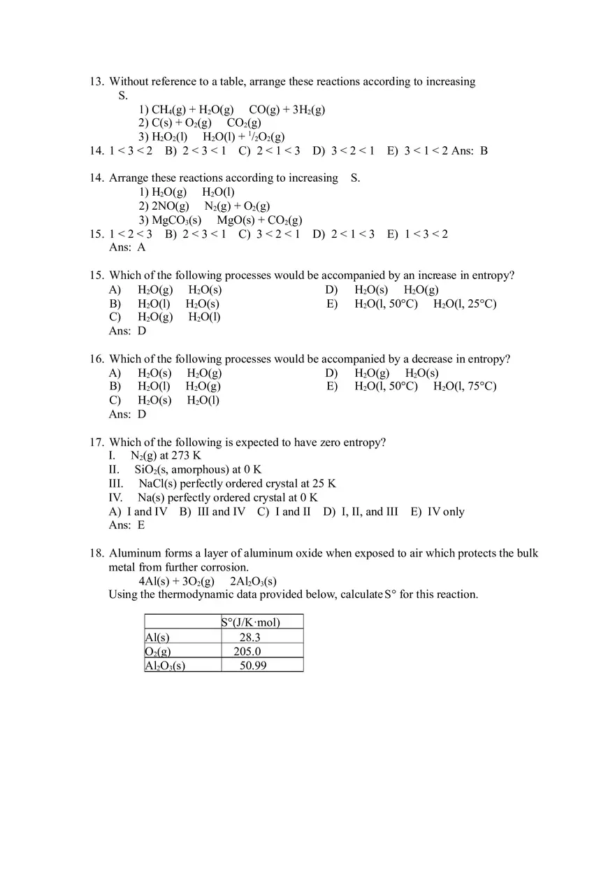 Entropy Free Energy and Equilibrium Part 1 - Page 4