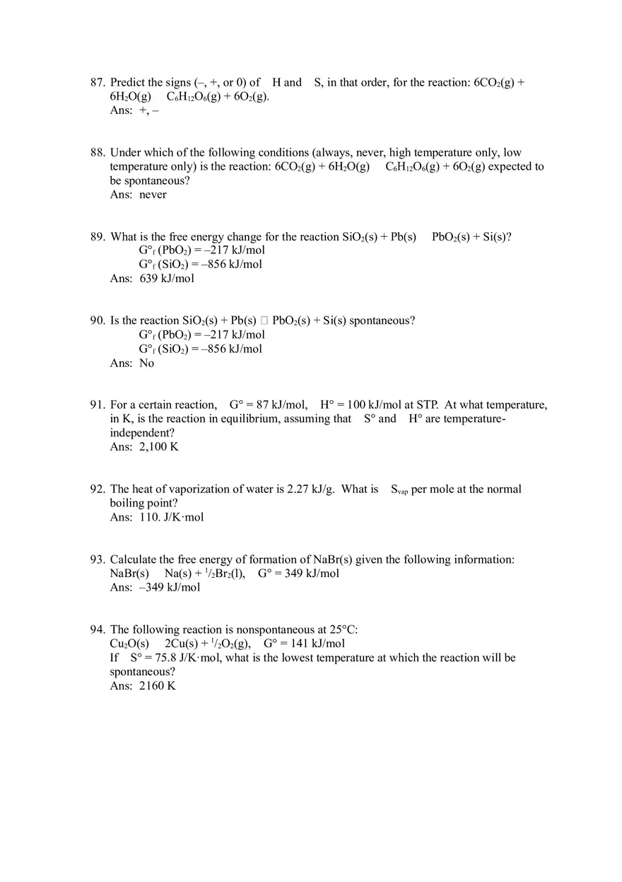 Entropy Free Energy and Equilibrium Part 2 - Page 8