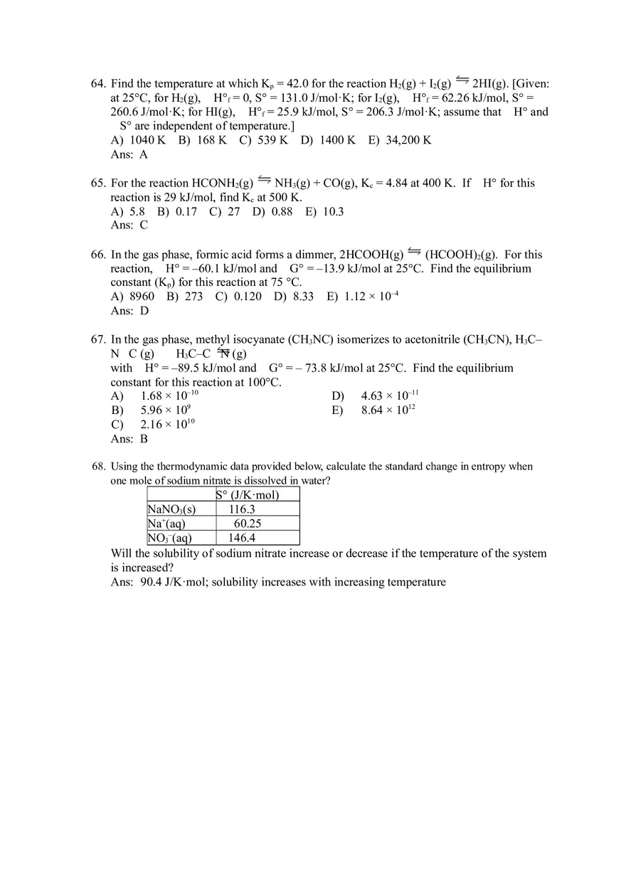 Entropy Free Energy and Equilibrium Part 2 - Page 2