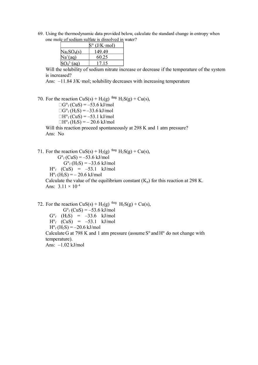 Entropy Free Energy and Equilibrium Part 2 - Page 5