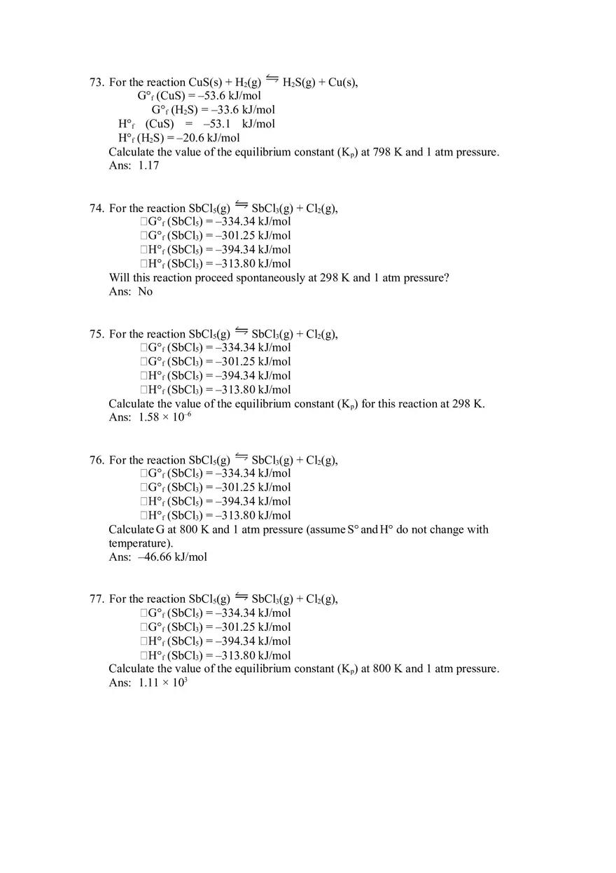 Entropy Free Energy and Equilibrium Part 2 - Page 6