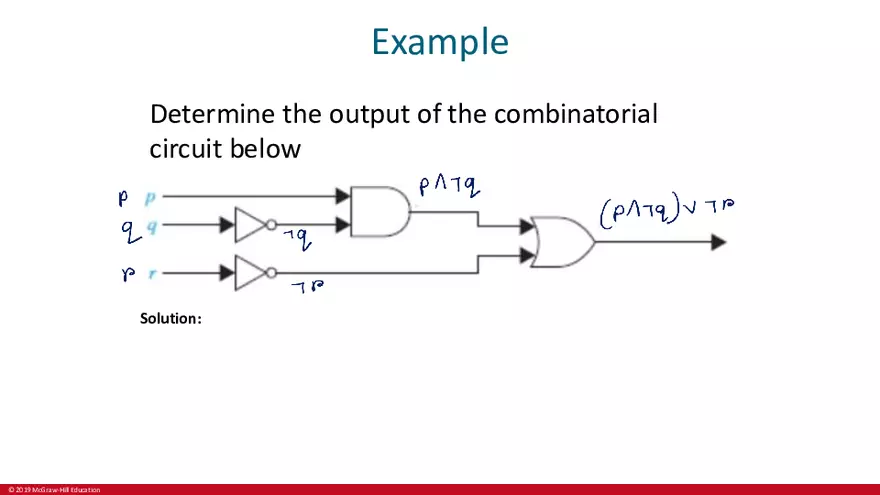 Applications of Propositional Logic - Page 12