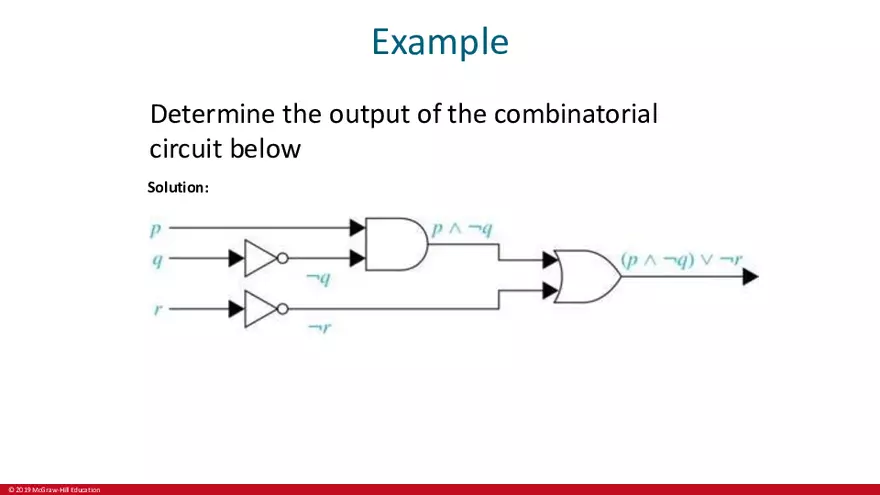 Applications of Propositional Logic - Page 14