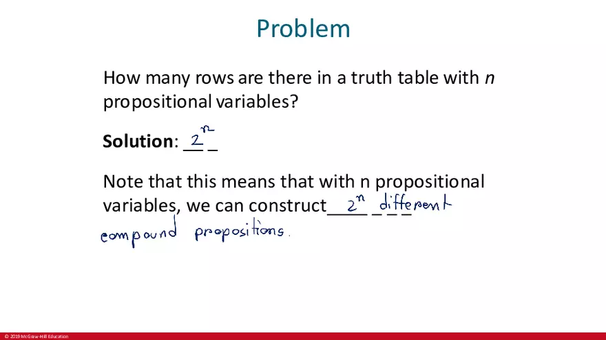 Applications of Propositional Logic - Page 18