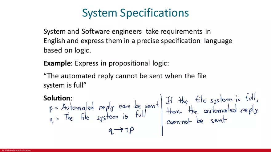 Applications of Propositional Logic - Page 3