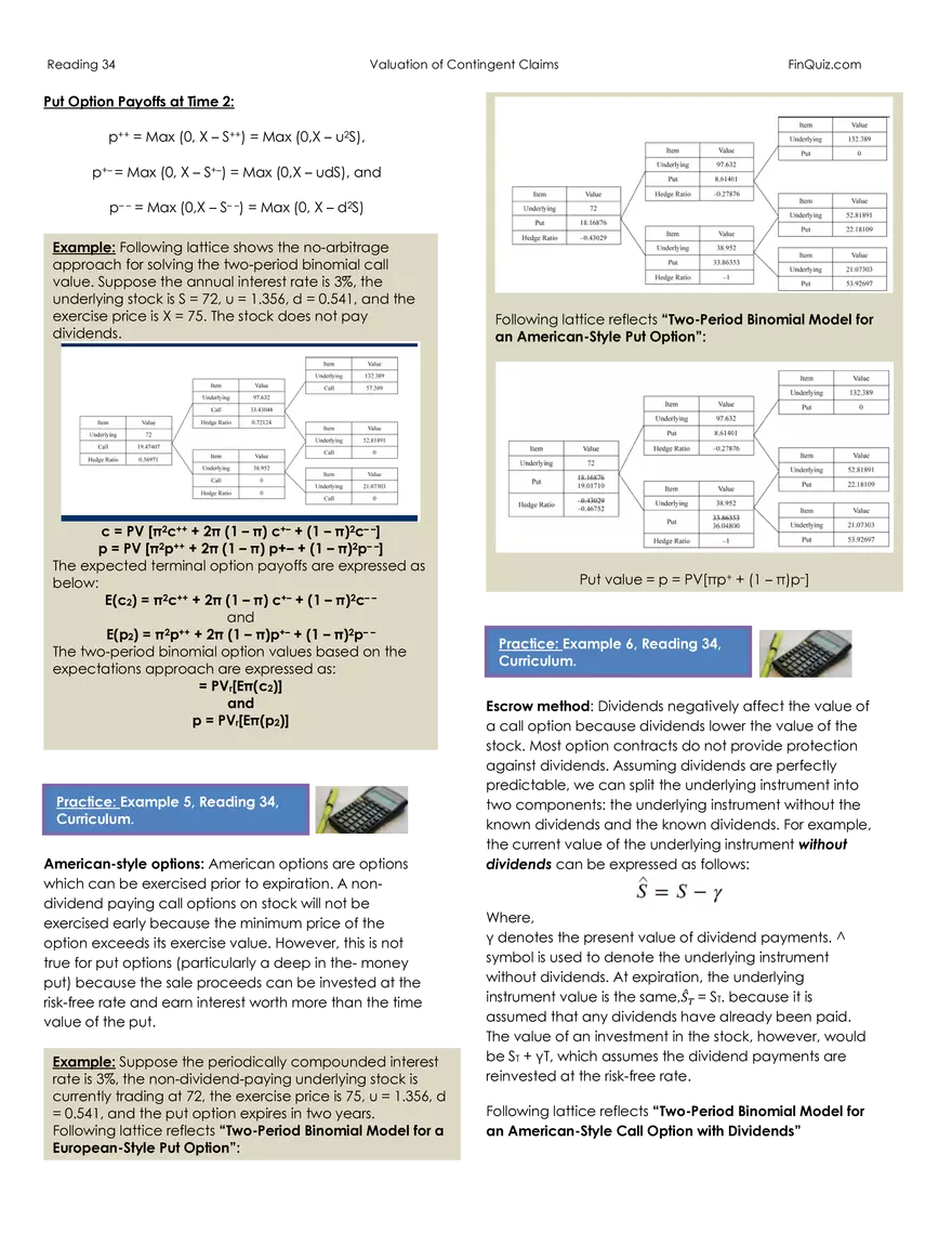 Curriculum Note, Study Session 13, Reading 34 - Page 11
