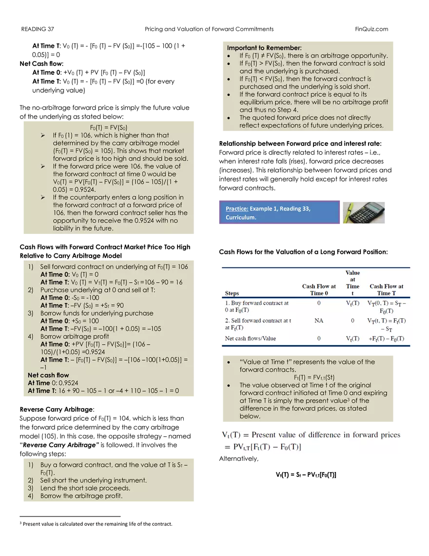Curriculum Note, Study Session 13, Reading 33 - Page 7