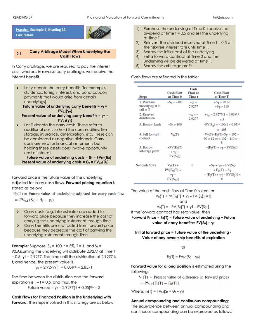 Curriculum Note, Study Session 13, Reading 33 - Page 8