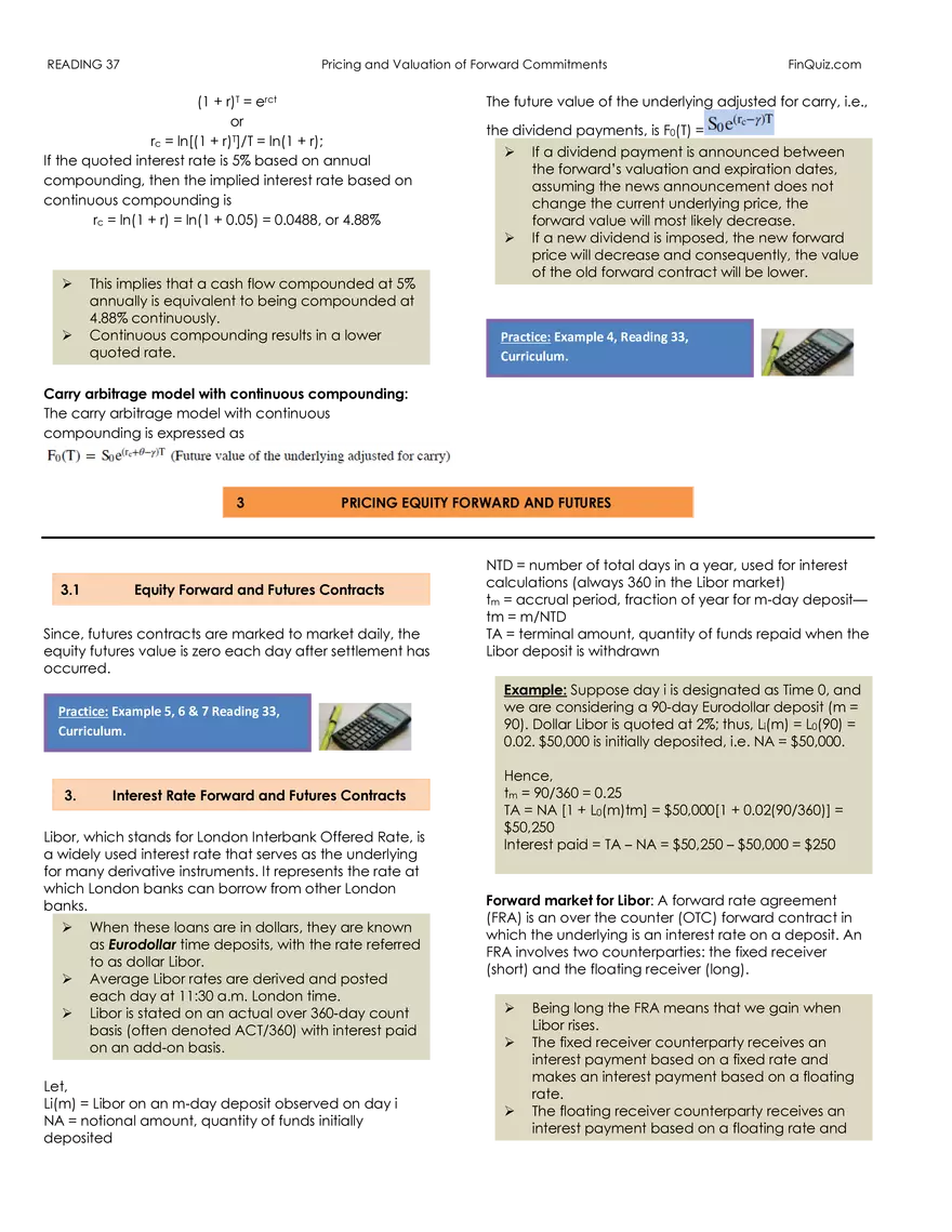 Curriculum Note, Study Session 13, Reading 33 - Page 9