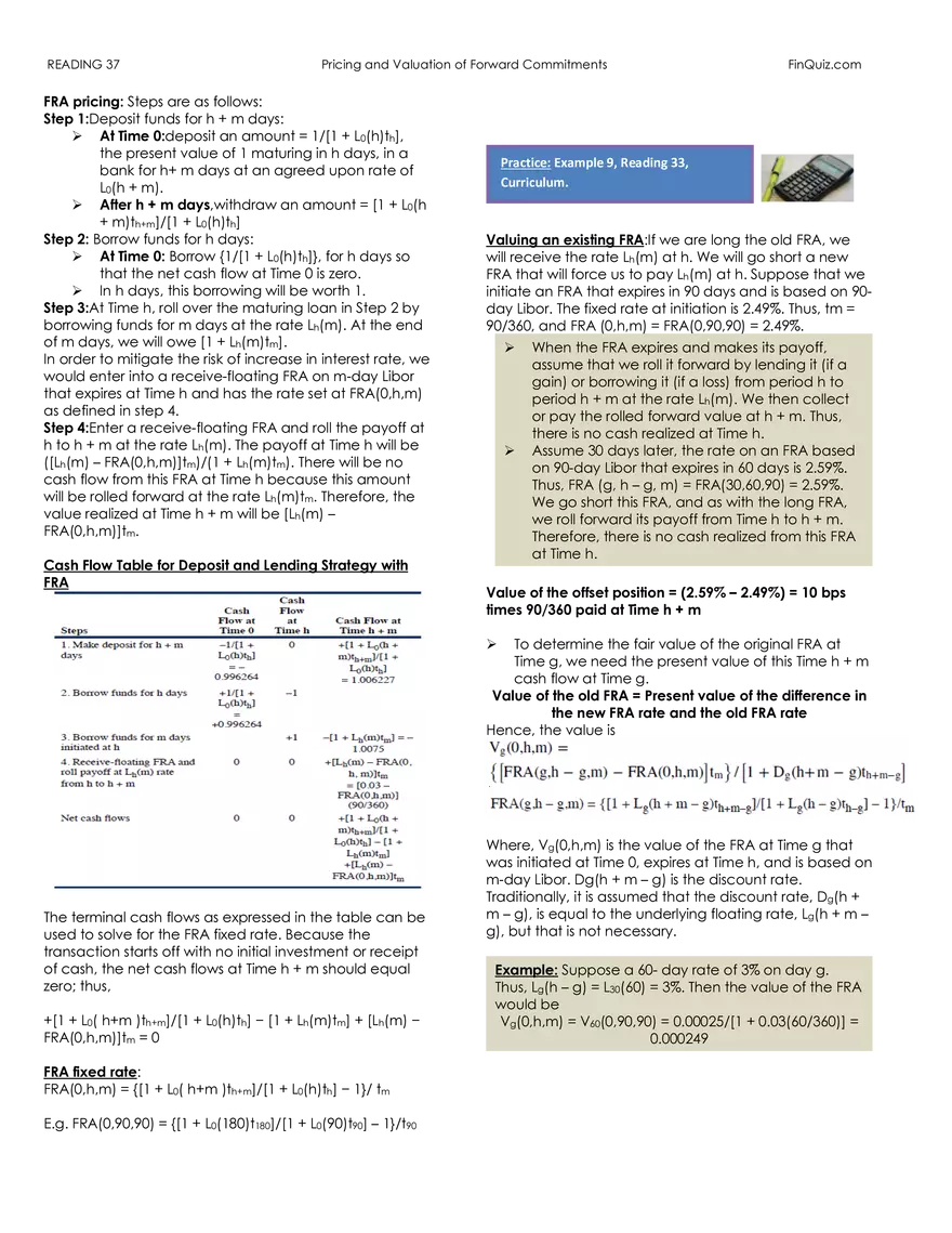Curriculum Note, Study Session 13, Reading 33 - Page 11