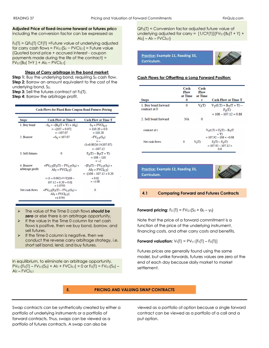 Curriculum Note, Study Session 13, Reading 33 - Page 13