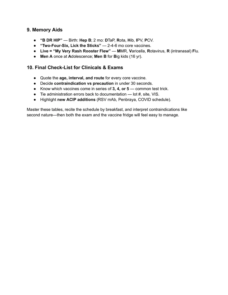 Pediatric GI and Fluids Study Guide - Page 19