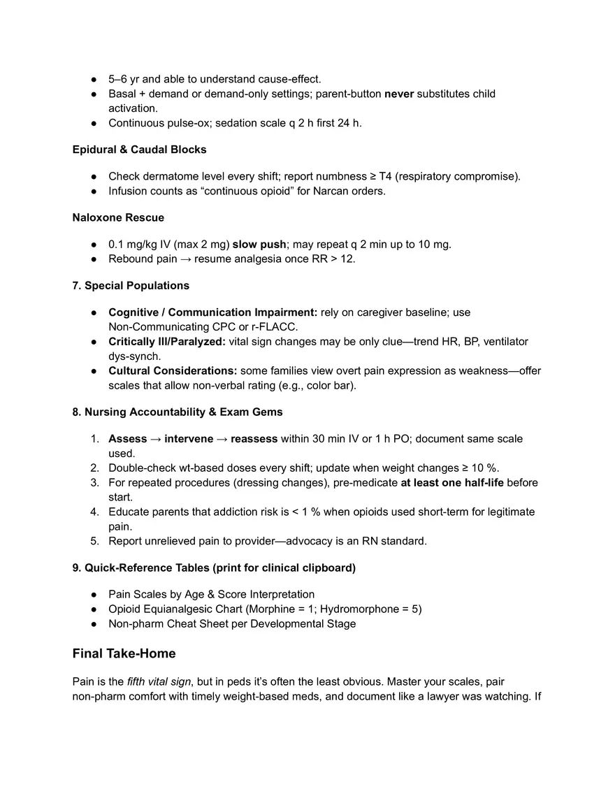 Pediatric GI and Fluids Study Guide - Page 23