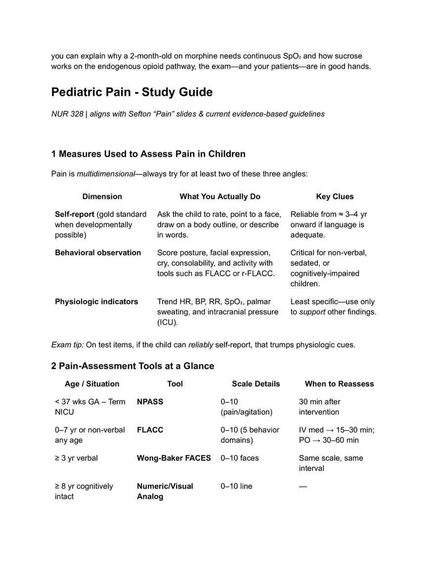Pediatric GI and Fluids Study Guide - Page 25