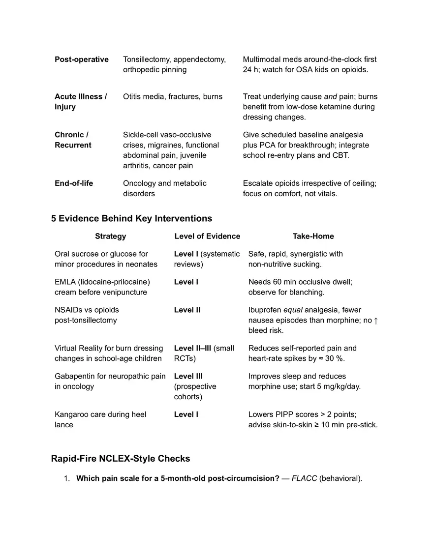 Pediatric GI and Fluids Study Guide - Page 27