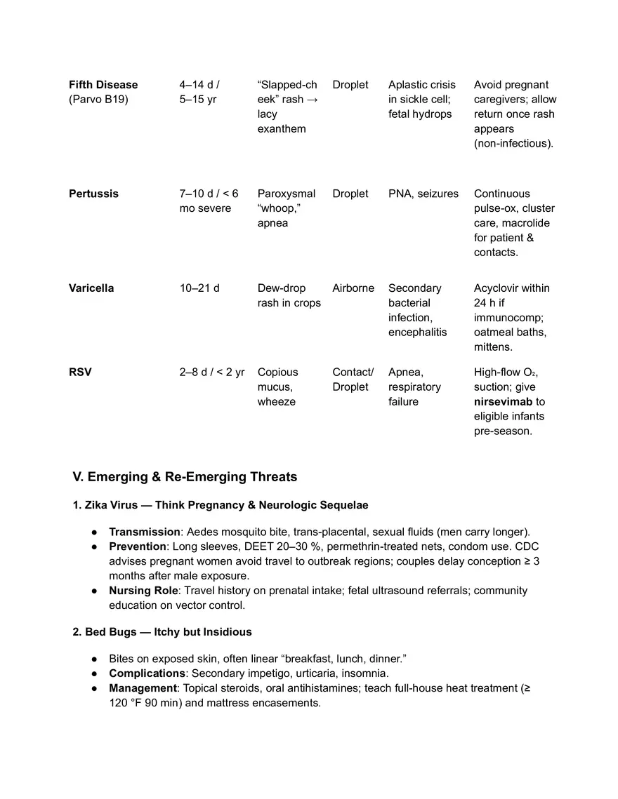 Pediatric GI and Fluids Study Guide - Page 3
