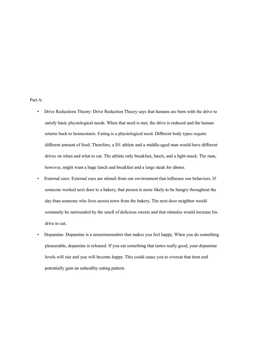 Psychology FRQ - Free Response Question - Page 1