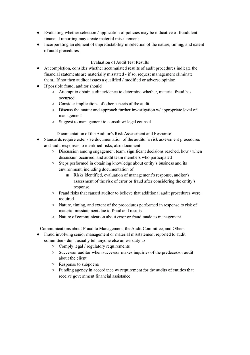Summary Auditing and Assurance Services - Page 7
