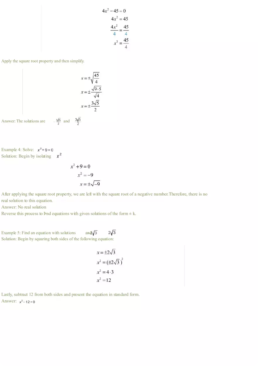 Extract Square Roots - Page 3