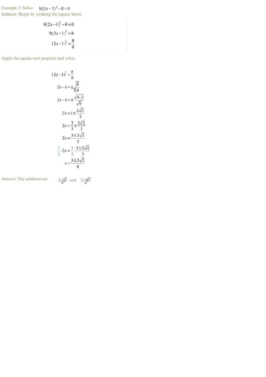 Extract Square Roots - Page 6