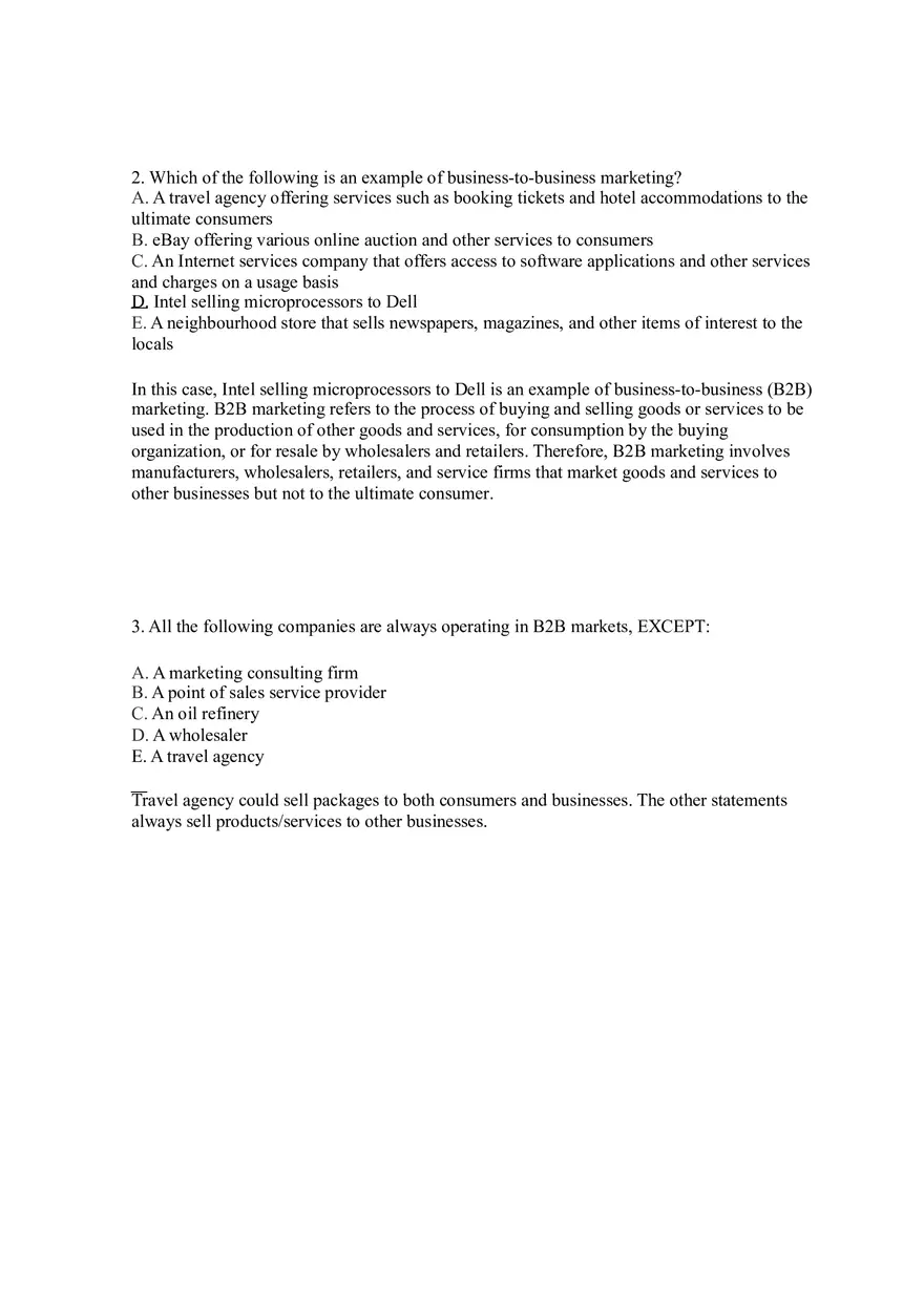 Business-to-Business Marketing Ch 5 (Part 1) - Page 2