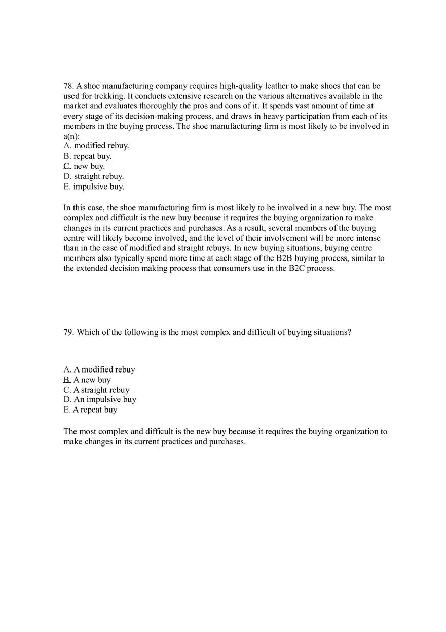 Business-to-Business Marketing Ch 5 (Part 5) - Page 2